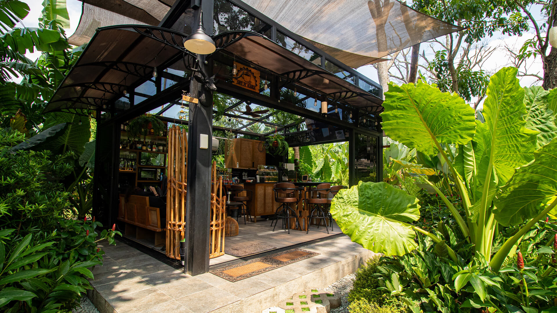 Glass Cafe and Bar at Balai Alegria